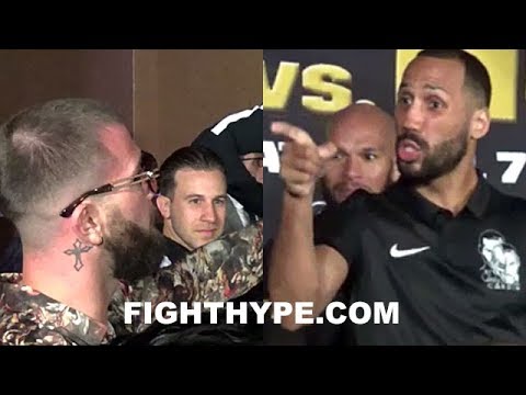 (SH*T GOT SERIOUS!) JAMES DEGALE & CALEB PLANT GO AT IT; PLANT CRASHES TRUAX VS. DEGALE 2 PRESSER