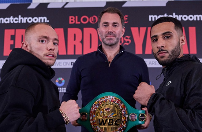 Edwards and Yafai face-to-face ahead of Saturday