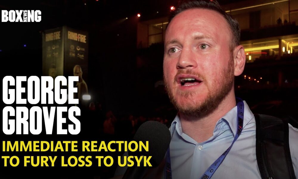 "The Ref Could Have Stopped It!" George Groves Reacts To Usyk Win vs Fury