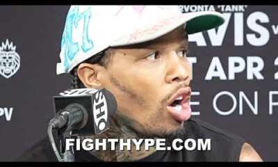 ANGRY GERVONTA DAVIS TELLS RYAN GARCIA "I'MA BREAK YOUR JAW"; TRADE HATEFUL WORDS 2 DAYS BEFORE WAR