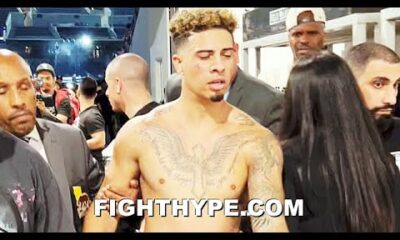 AUSTIN MCBROOM IMMEDIATE REACTION AFTER ANESONGIB KNOCKED HIM OUT, DROPPING HIM 5 TIMES