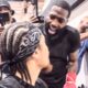 Adrien Broner STEPS TO Blair Cobbs & SNAPS during HEATED CONFRONTATION