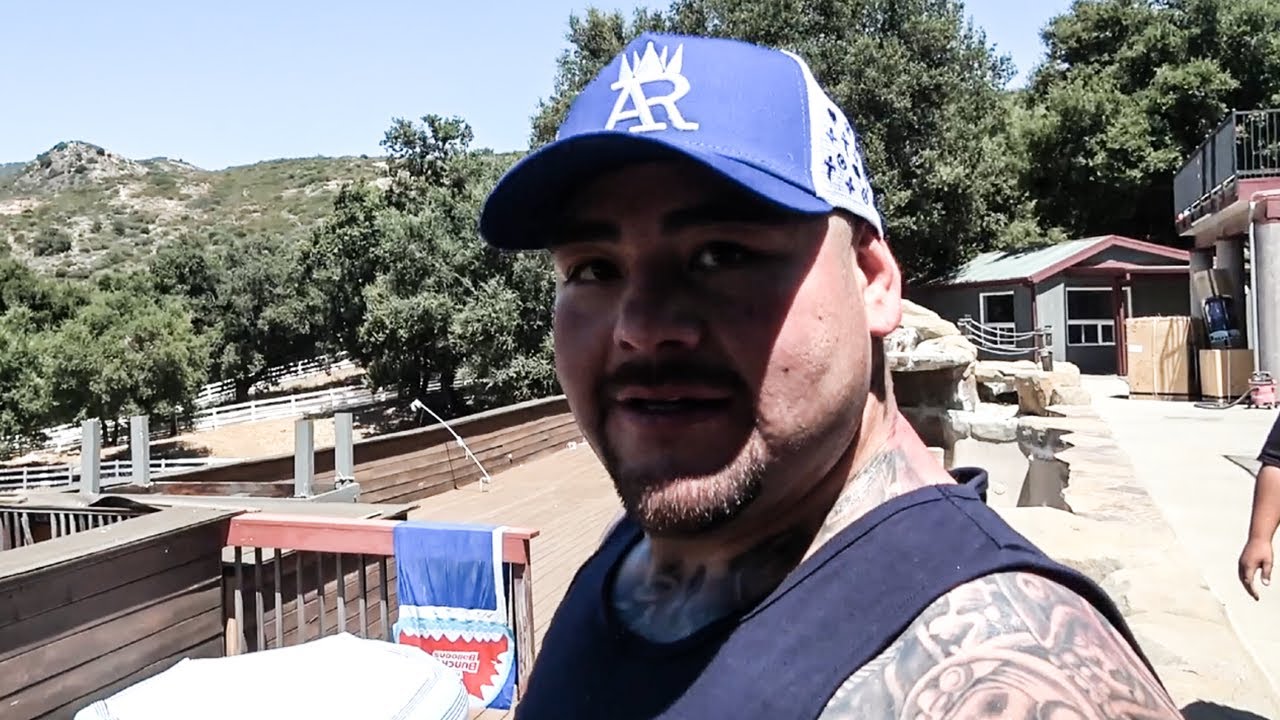 Andy Ruiz AMAZING FARM to MANSION TOUR; INSIDE CAMP LIFE: “This is my motivation”