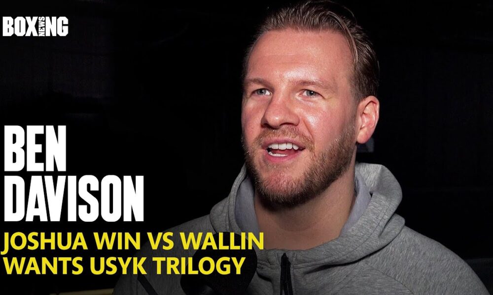 Anthony Joshua New Trainer Ben Davison Reacts To Otto Wallin Win