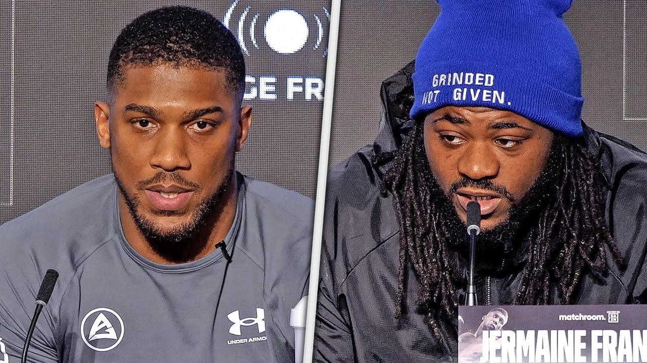 Anthony Joshua vs. Jermaine Franklin • FULL FINAL PRESS CONFERENCE | DAZN & Matchroom Boxing