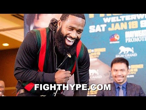 BEST ADRIEN BRONER MOMENTS FROM THE PACQUIAO VS. BRONER PRESS TOUR