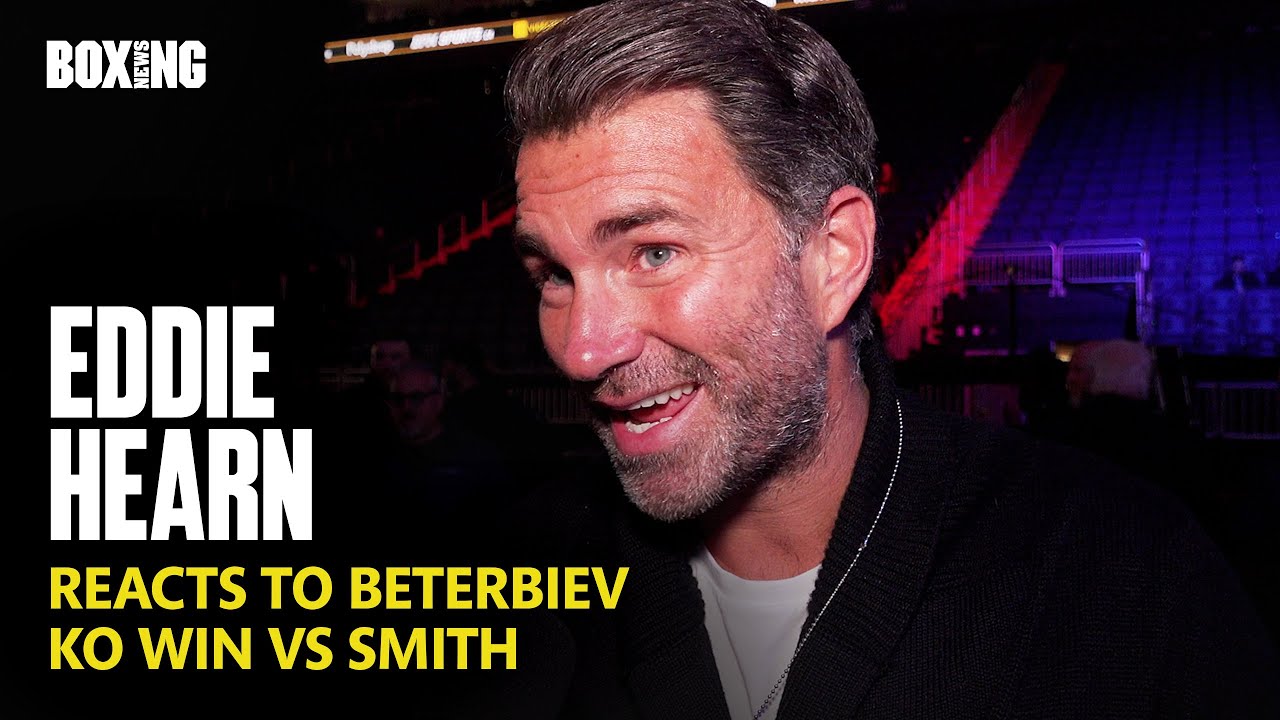 "Beterbiev Isn't Human!" Eddie Hearn Reacts To KO Win vs Callum Smith