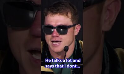 Canelo Alvarez GOES OFF on reporter after John Ryder win | #Shorts