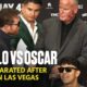 Canelo Alvarez & Oscar De La Hoya Clash In Las Vegas [Subtitles]