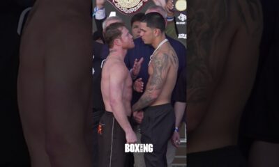 Canelo Alvarez vs. Edgar Berlanga Final Tense Face-Off