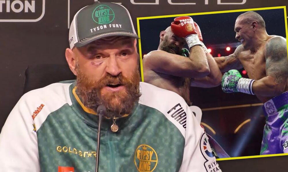 DEVASTATED Tyson Fury after SECOND USYK DEFEAT: 'I WON THAT!!' FIRST WORDS