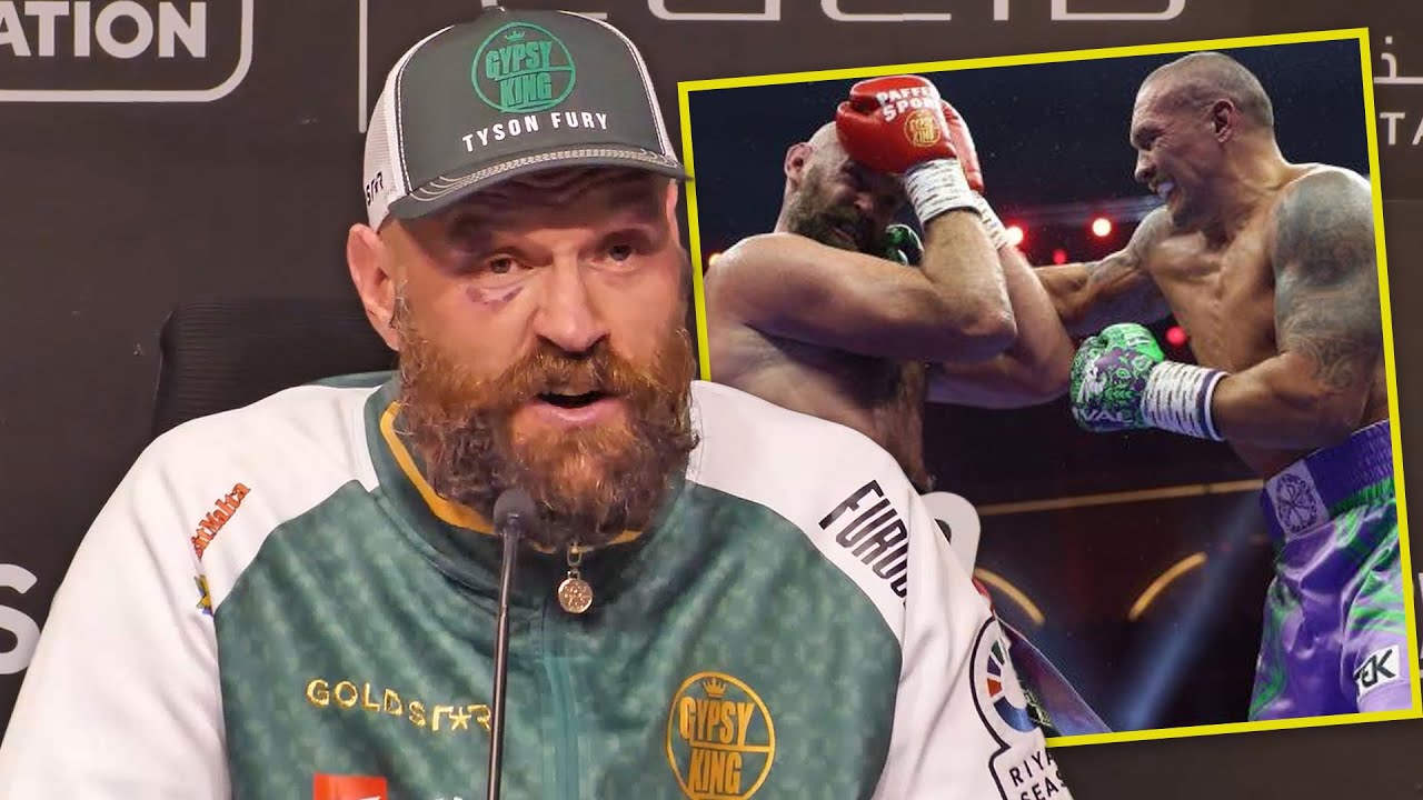 DEVASTATED Tyson Fury after SECOND USYK DEFEAT: 'I WON THAT!!' FIRST WORDS