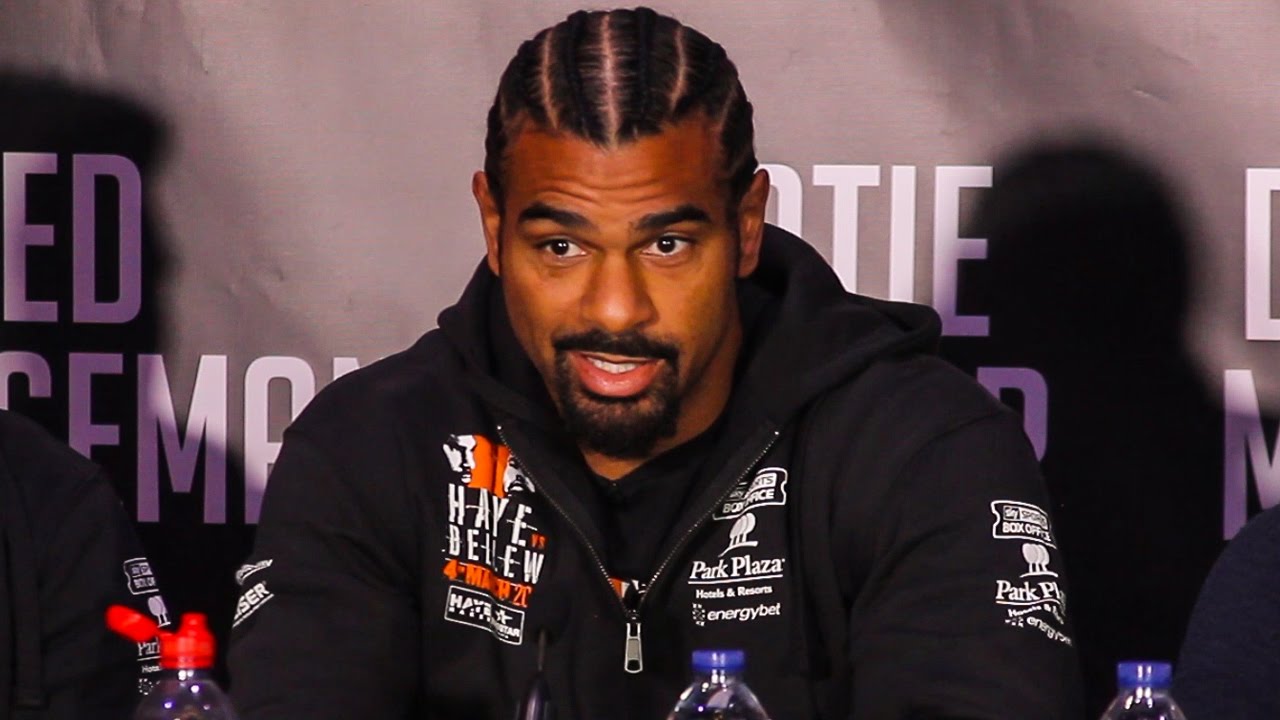 David Haye v Tony Bellew Final Press Conference