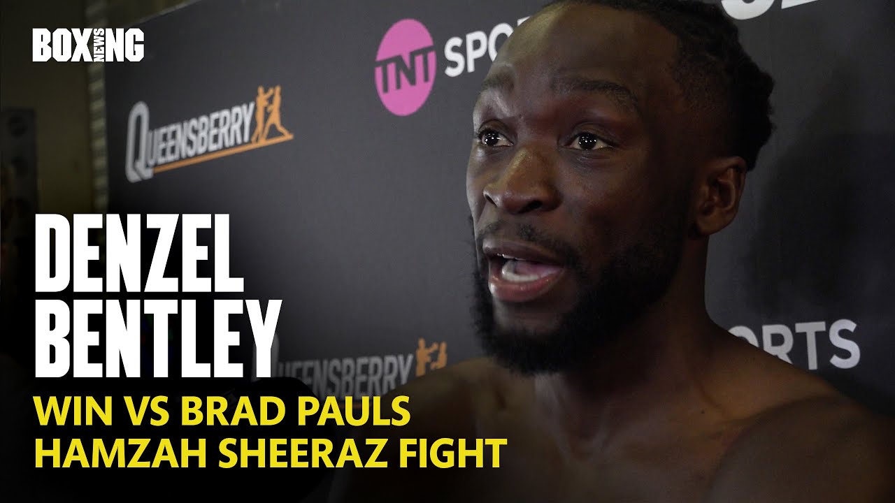 Denzel Bentley Reacts To Brad Pauls Win & Hamzah Sheeraz Fight