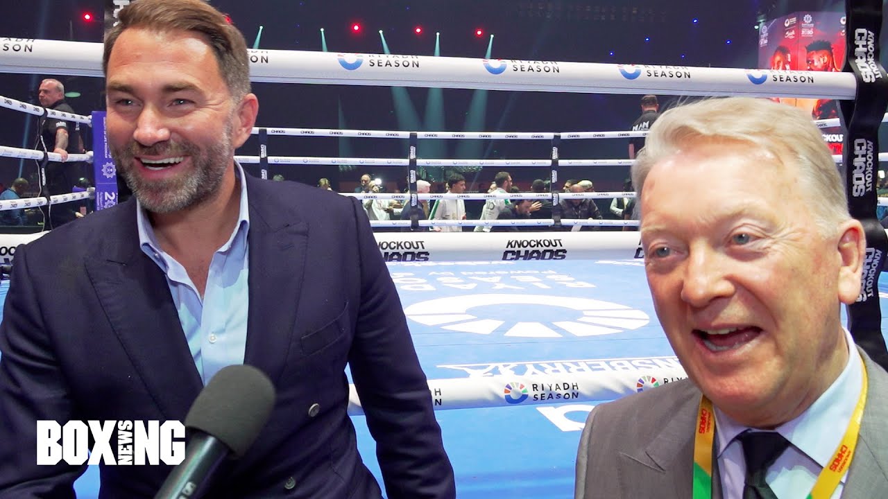 Eddie Hearn & Frank Warren Agree To Fury-Joshua Bet