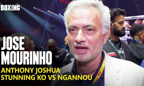 Exclusive: Jose Mourinho Reacts To Anthony Joshua Sensational KO vs Ngannou