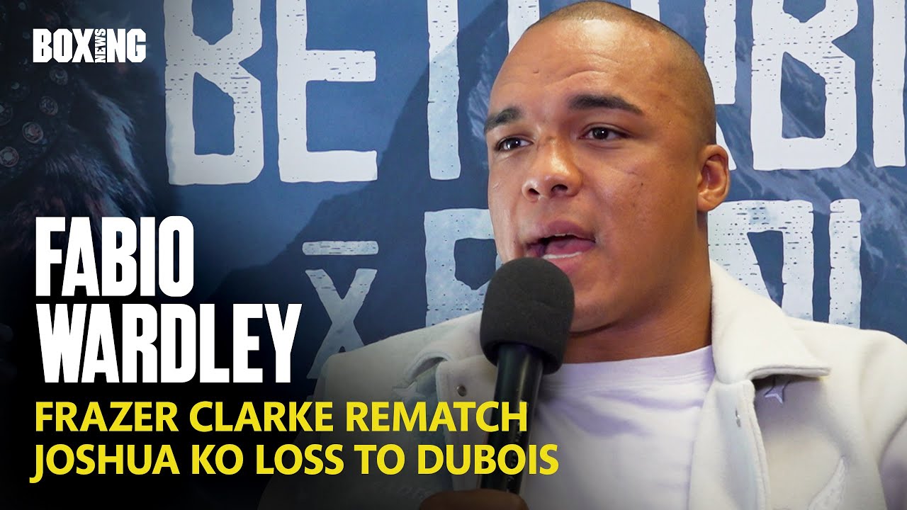 Fabio Wardley Reacts To Anthony Joshua Loss To Daniel Dubois