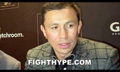 GOLOVKIN ANSWERS DAVID BENAVIDEZ MILLION DOLLAR QUESTION; REVEALS WHAT'S NEXT IF HE BEATS CANELO