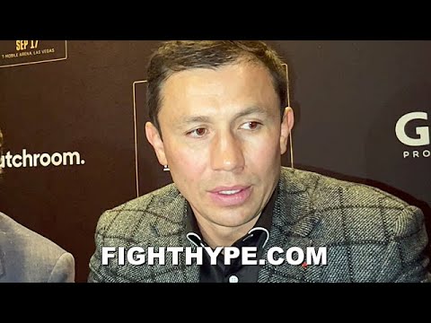 GOLOVKIN ANSWERS DAVID BENAVIDEZ MILLION DOLLAR QUESTION; REVEALS WHAT'S NEXT IF HE BEATS CANELO