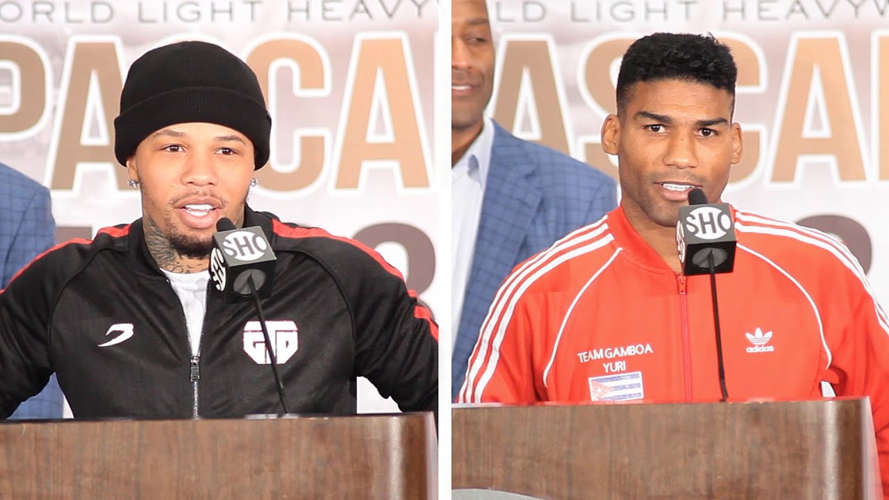 Gervonta Tank Davis vs. Yuriorkis Gamboa - FULL FINAL PRESS CONFERENCE & FACE OFFS | Showtime Boxing