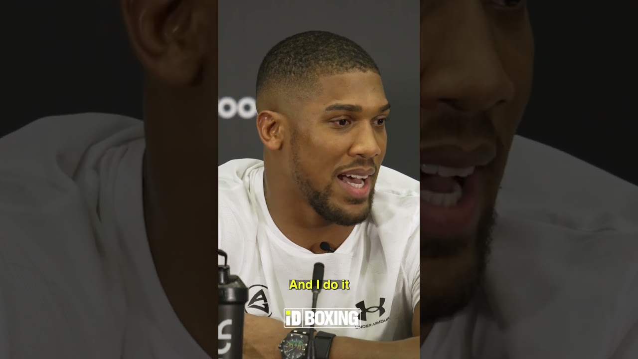 "I Like Making Money!" Anthony Joshua On What Motivates Him