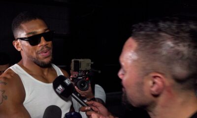 "I'm Proud Of You!" - Anthony Joshua & Joseph Parker Embrace After Wins