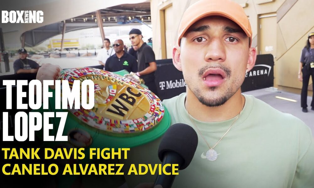 "I'm Ready For Gervonta Davis Now!" - Teofimo Lopez