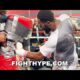 JARON ENNIS SHOWS SPENCE & CRAWFORD SWITCH-HITTING KO COMBOS; TEARS UP PAD WITH POWER IN BOTH HANDS