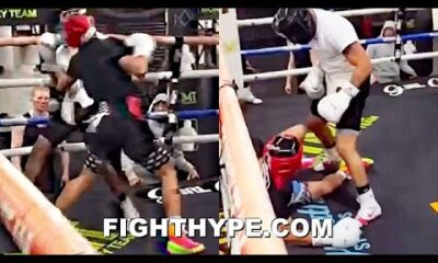 LEAK! ROLLY ROMERO FLOORED IN SPARRING BY J'HON INGRAM WITH SAME SHOT GERVONTA DAVIS KNOCKED HIM OUT