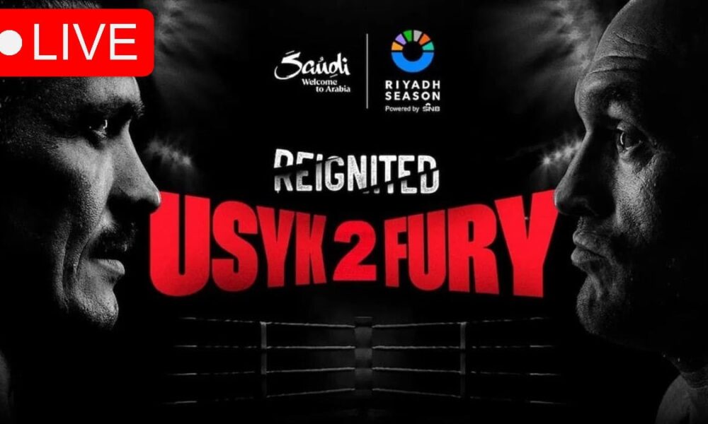 Usyk vs Fury 2 Live Results