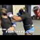 MIKE TYSON CAGE SPARRING; NEARLY KNOCKS OPPONENT’S HEAD OFF IN UNRELEASED MAULING FOOTAGE