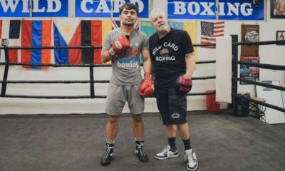 Manny Pacquiao Jr and Freddie Roach