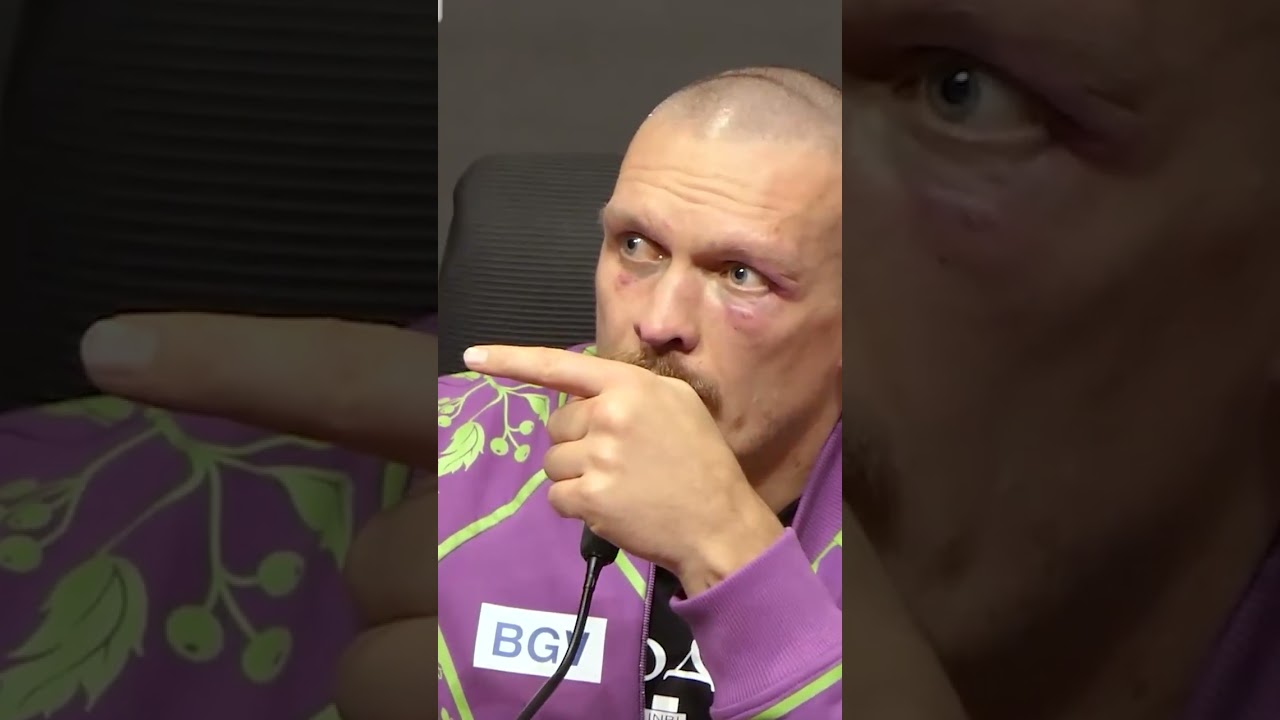 Oleksandr Usyk RIPS 'Uncle' Frank Warren