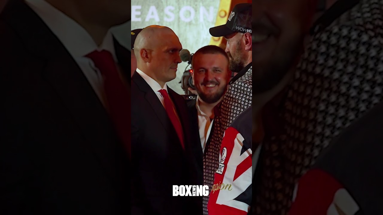 Oleksandr Usyk vs Tyson Fury 2 Face-Off