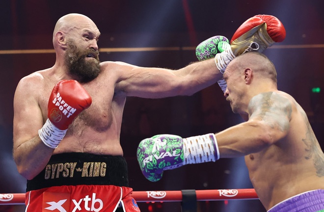 Fury suffered a second straight defeat to Usyk Photo Credit: Leigh Dawney/Queensberry Promotions