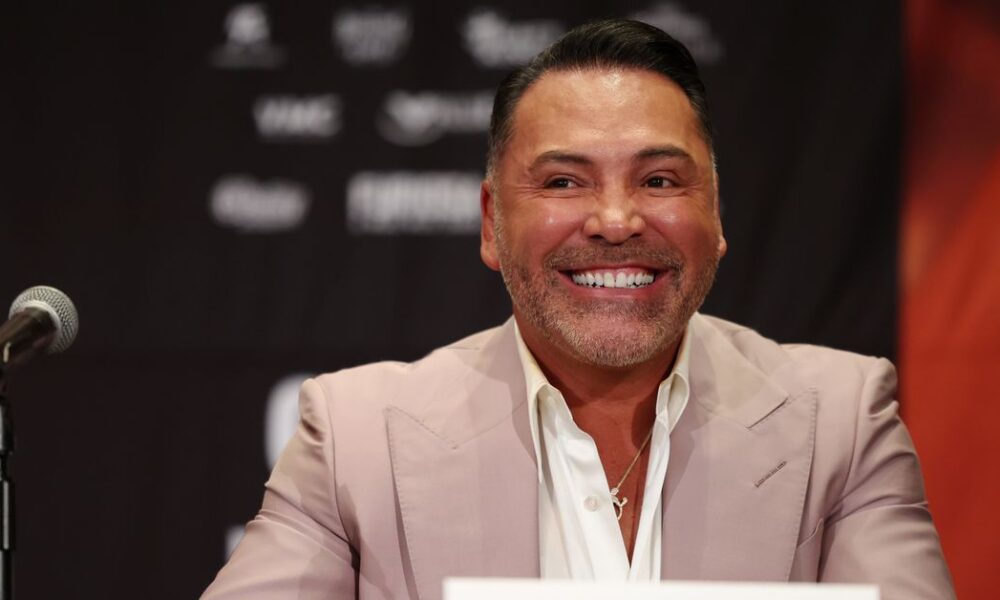 Oscar De La Hoya thinks the Canelo vs. Berlanga marketing is a bit off