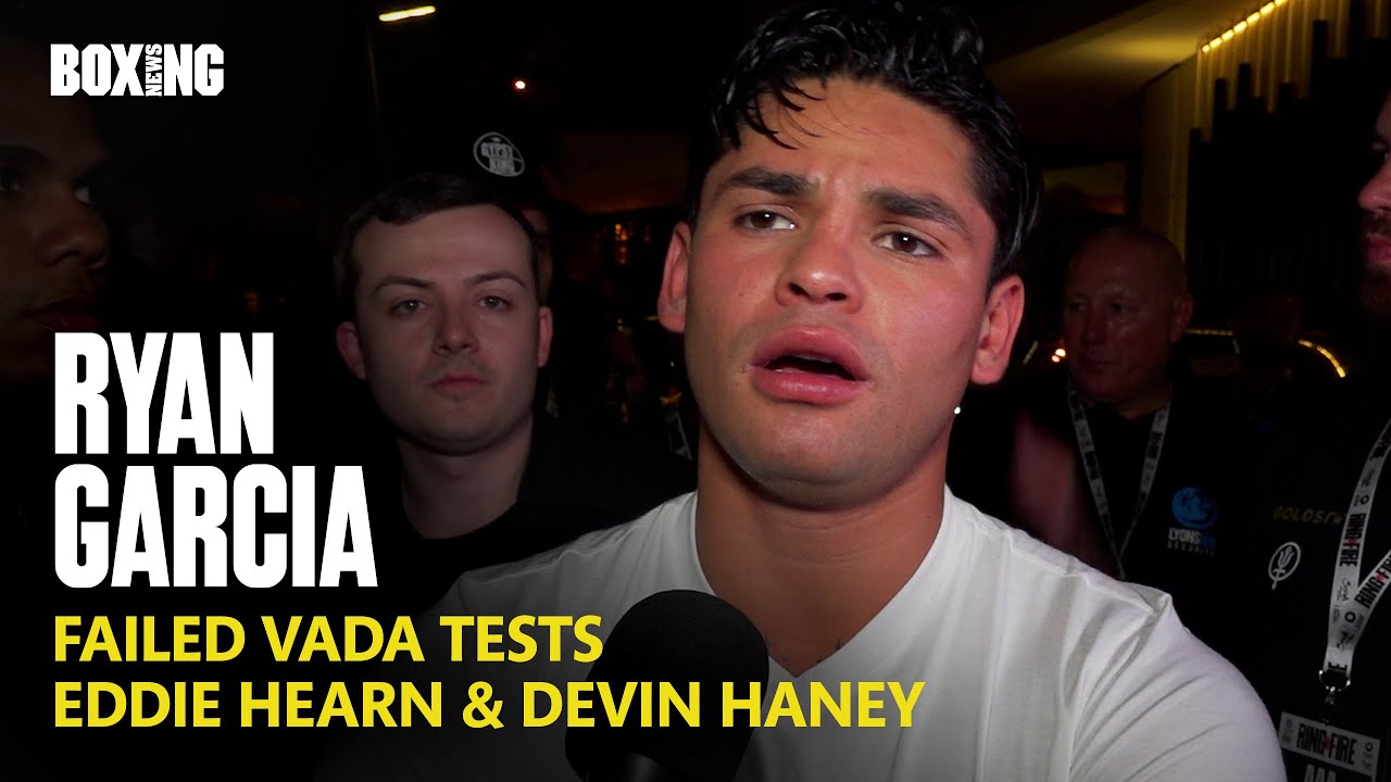 Ryan Garcia On Positive VADA Tests, Devin Haney & Errol Spence