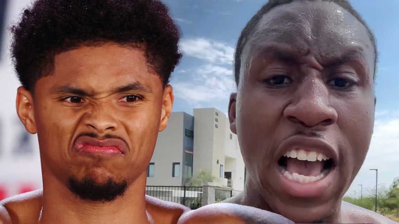 Shakur Stevenson & Bruce Carrington GO AT IT; TRADE TRASH TALK & Tell Each other to PULL UP