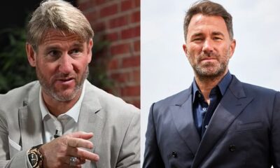 Hearn and Jordan have not exactly been the best of friends over the past couple of years (Photo Credit: talkSPORT YT)