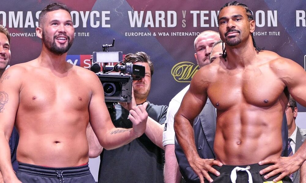 Tony Bellew vs David Haye FULL WEIGH IN & HEATED FACE OFF! | The Rematch