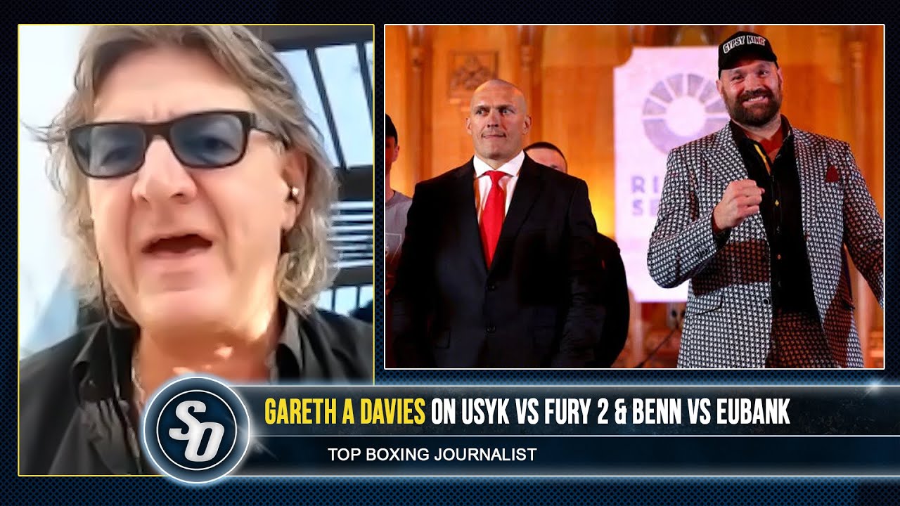 'USYK THE GREATEST OF ALL TIME if he beats Fury again!' - Gareth A Davies