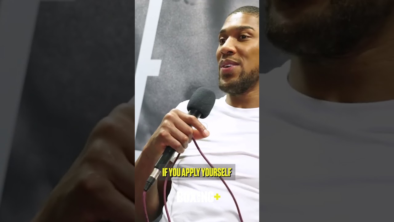 Anthony Joshua Reveals Why Mike Tyson Is His Idol