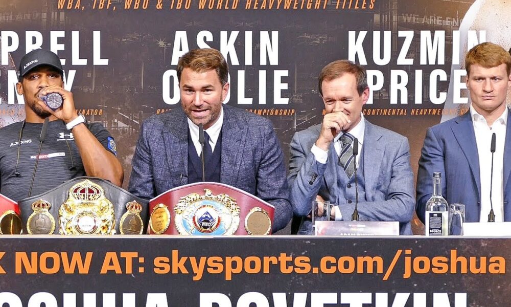 Anthony Joshua vs Alexander Povetkin FINAL PRESS CONFERENCE