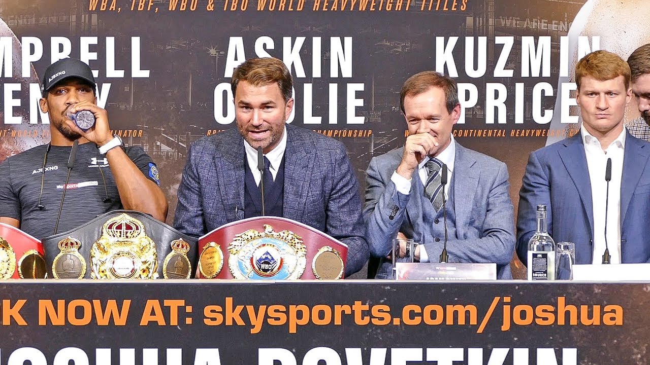 Anthony Joshua vs Alexander Povetkin FINAL PRESS CONFERENCE