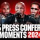 Boxing's Best Press Conference Moments of 2024