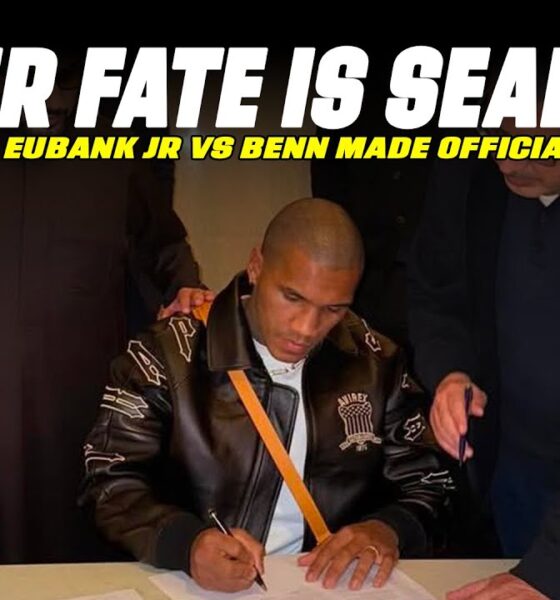 CHRIS EUBANK JR VS CONOR BENN SIGNED FOR APRIL! 'Your fate is sealed!' REACTION