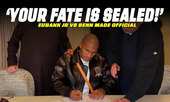 CHRIS EUBANK JR VS CONOR BENN SIGNED FOR APRIL! 'Your fate is sealed!' REACTION