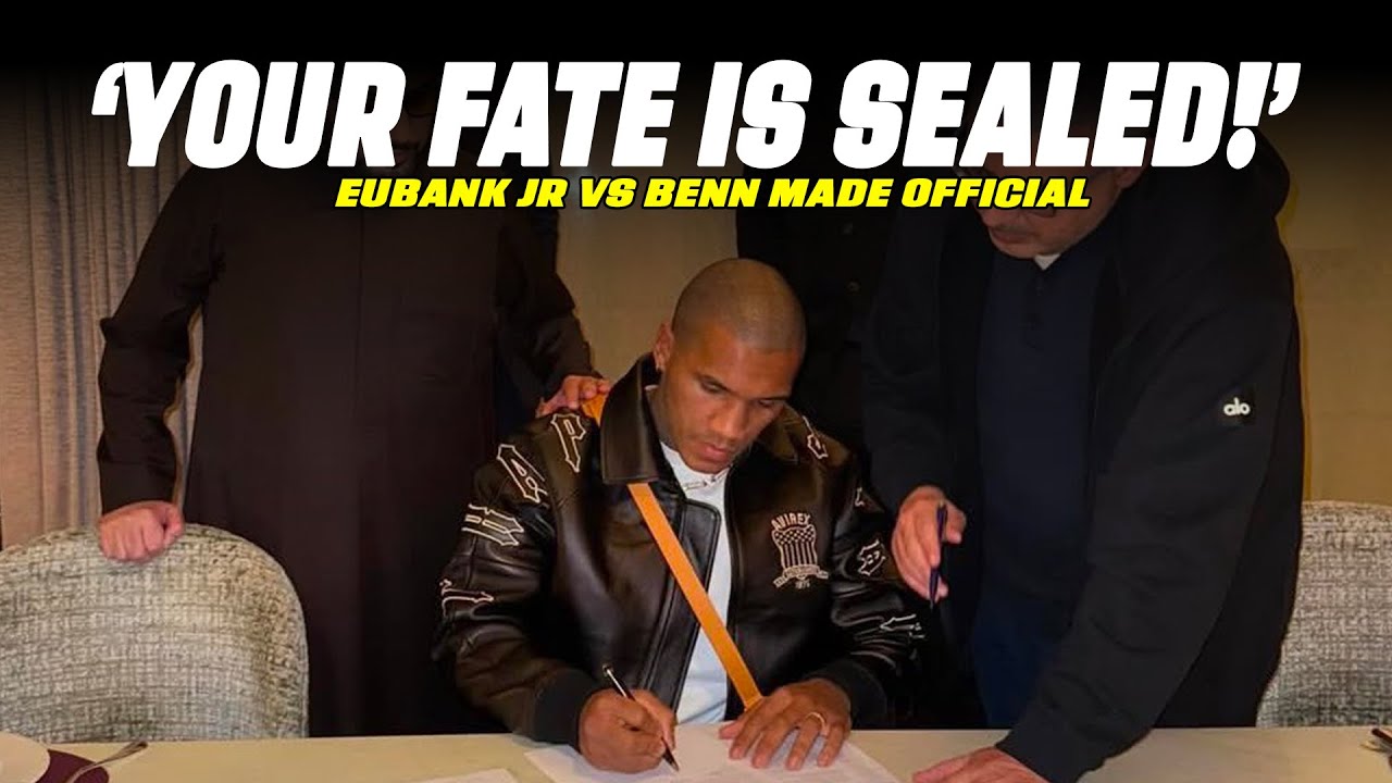 CHRIS EUBANK JR VS CONOR BENN SIGNED FOR APRIL! 'Your fate is sealed!' REACTION