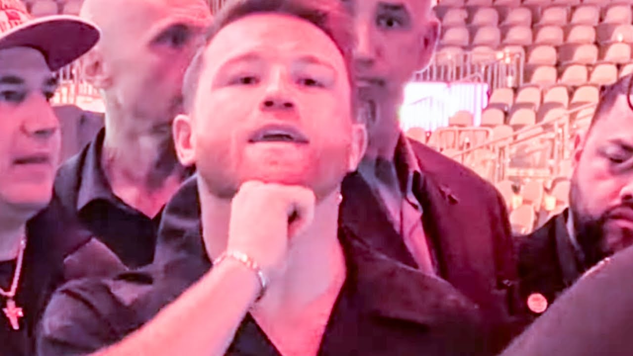 Canelo MOCKS De La Hoya after DROPPING & BEATING Jaime Munguia