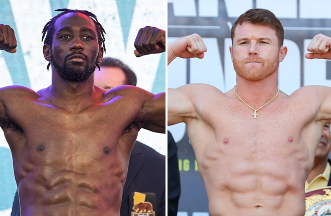 Canelo and Crawford are closing in on a deal for a September showdown in Las Vegas Photo Credit: Amanda Westcott/Mark Robinson/Matchroom